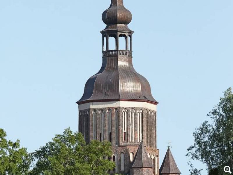 Turm der St.Marienkirche Stralsund TMV/ Grundner