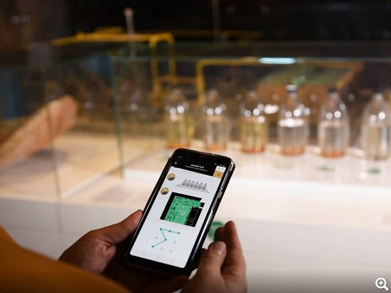 Die Entdeckertouren App © Deutsches Bergbau-Museum Bochum