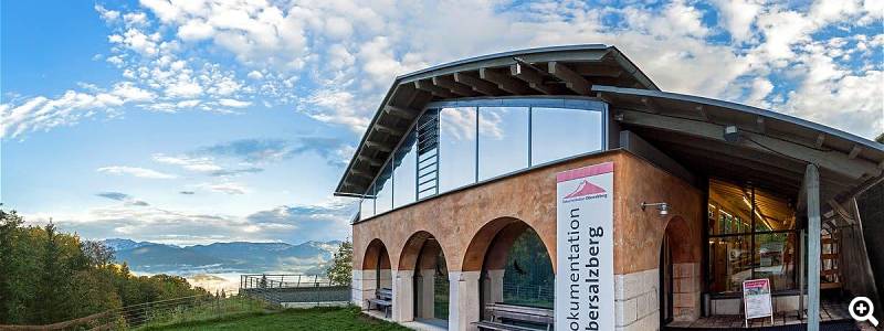 Eingang zum Dokumentationszentrum Obersalzberg © Institut für Zeitgeschichte München - Berlin/ Karin Wabro 