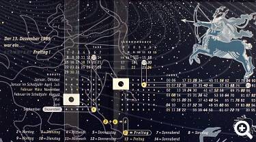 Ewiger Kalender - Foto: Erlebnisland Mathematik Dresden