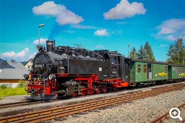 Unterwegs mit der Fichtelbergbahn - Foto: Tomáš Novák auf Pixabay