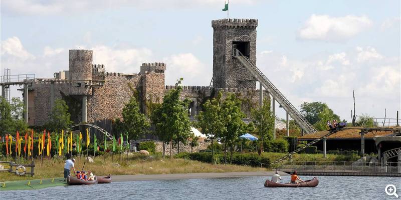 Kanufahren bei der Insel der Ritter - © BELANTIS, Foto: Eric Kemnitz