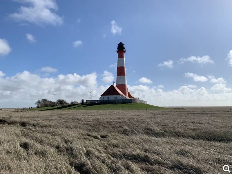 Eiderstedt Westerhever Leuchtturm Sommer ©Tourismus-Zentrale St. Peter-Ording