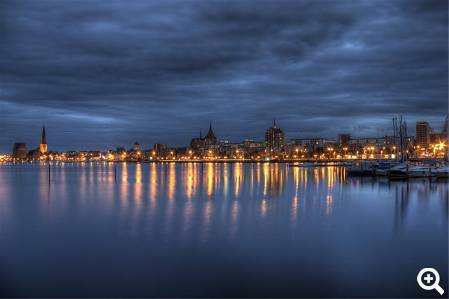 Skyline von Rostock © pixabay.com