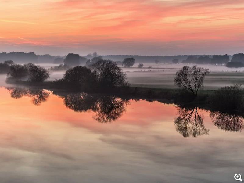 Sonnenuntergang ©Lüneburger Heide GmbH