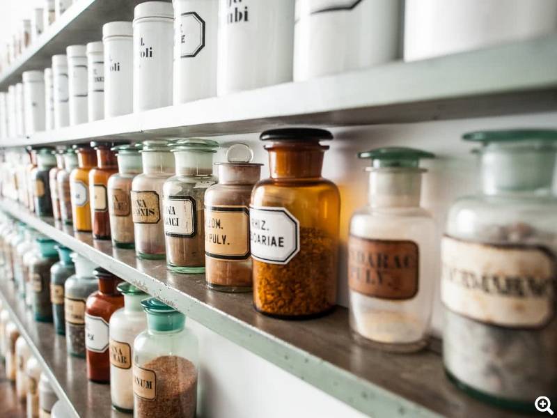 historische Medikamentenausstellung