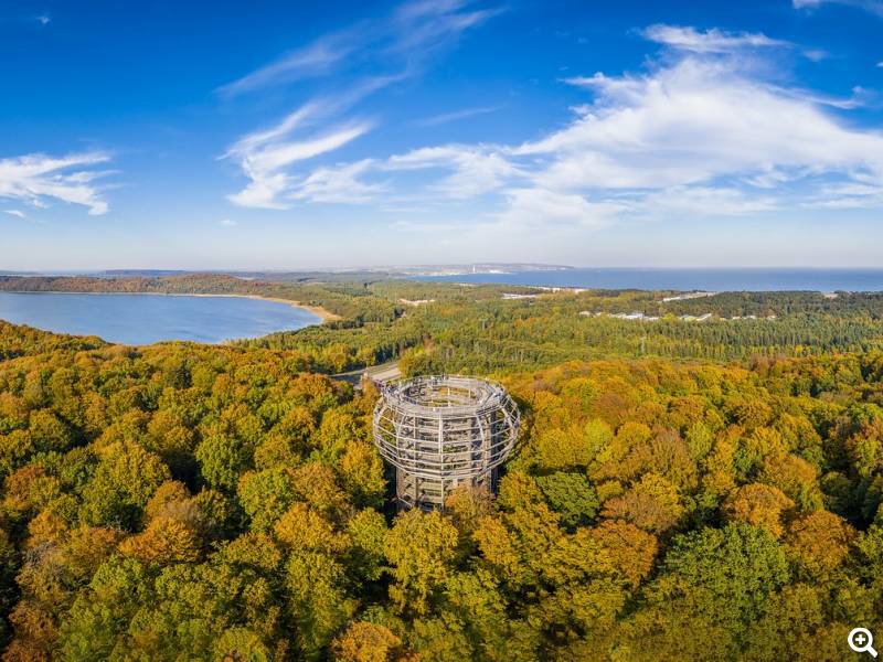 Luftaufnahme vom Turm © eak