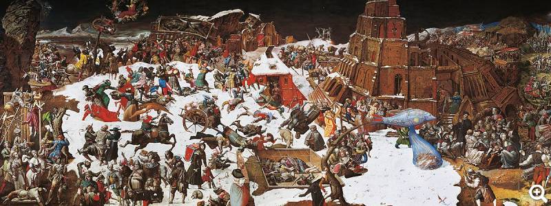 Schlacht im Winter © VG Bild-Kunst Bonn 2023