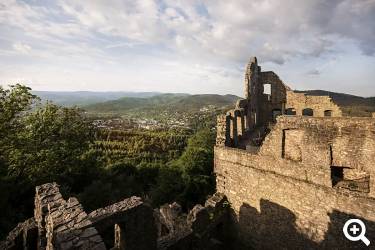 SSG Altes Schloss Hohenbaden Aussicht Staatliche Schlösser und Gärten Baden-Württemberg Guenther Bayerl 