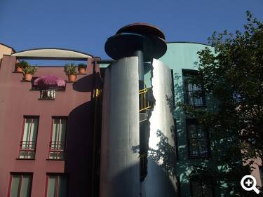Schnoor moderne Architektur