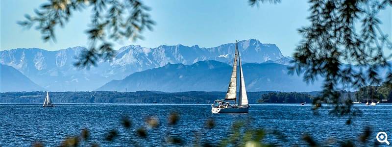 Alpenpanorama - Segeln auf dem Starnberger See ©gwt Starnberg GmbH - Thomas Marufke