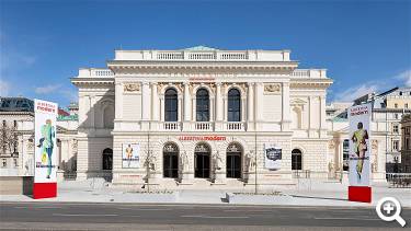 Außenansicht - © Albertina Wien, Foto: Rupert Steiner