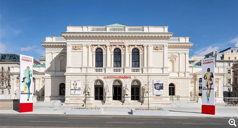 Außenansicht - © Albertina Wien, Foto: Rupert Steiner