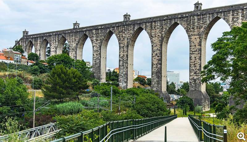 Das Aquädukt - Foto: Lisbon Water Museum Heritage