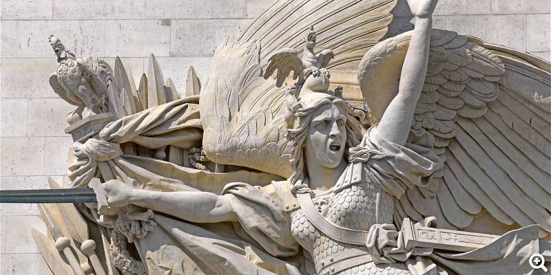 Relief zur Marseillaise - © Caroline Rose Centre des monuments nationaux