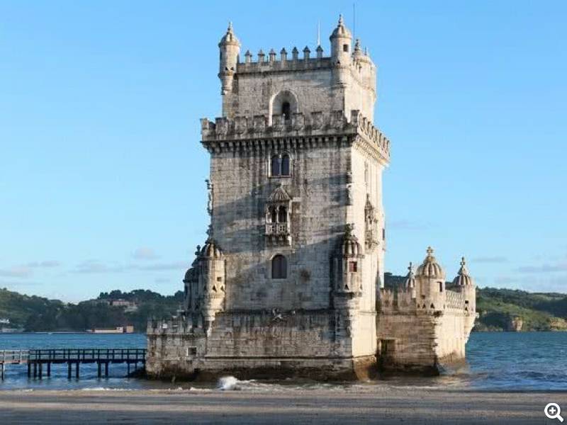 belem Tower am Strand
