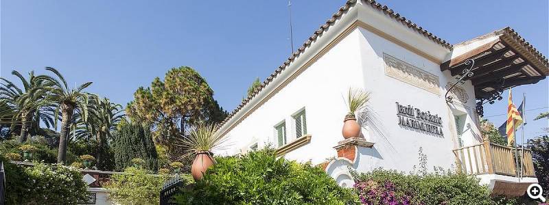 Eingang zum botanischen Garten - Foto: Jardí Botànic Marimurtra Blanes