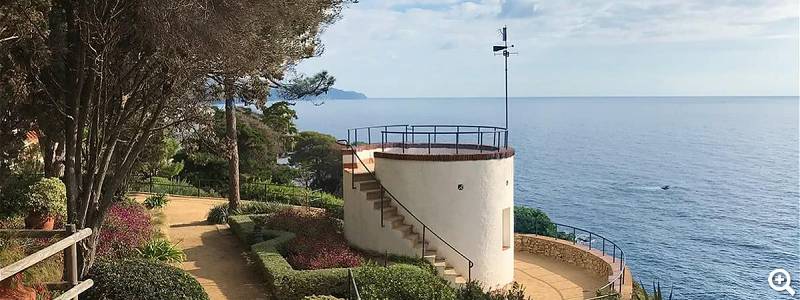 Panoramaausblick - Foto: Jardí Botànic Marimurtra Blanes