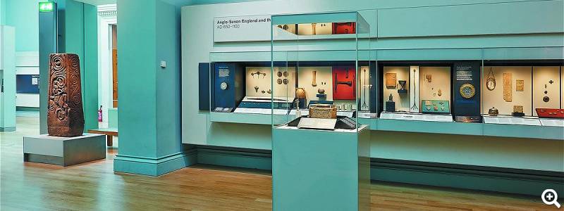Sutton Hoo - angelsächsische Kunst © The Trustees of the British Museum