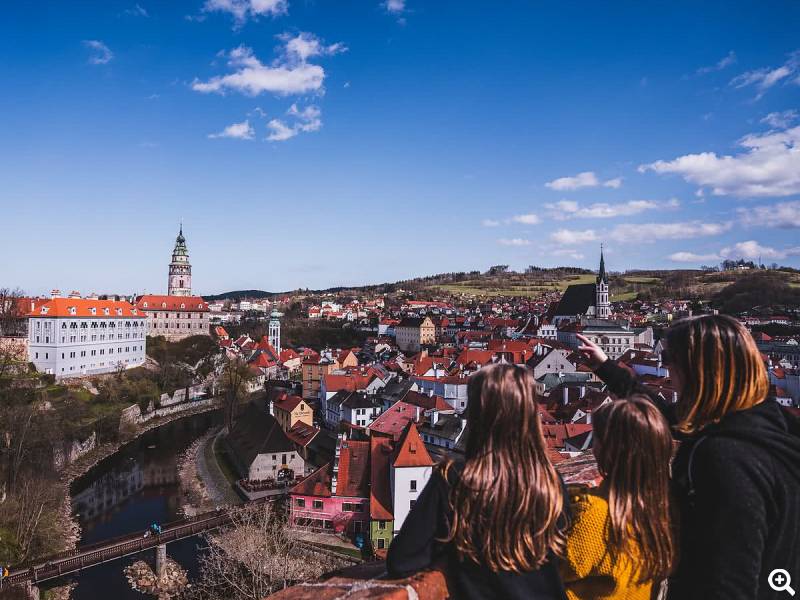 Überblick über die Stadt DMO Český Krumlov Region, z.s. / @ceskykrumlovofficial 