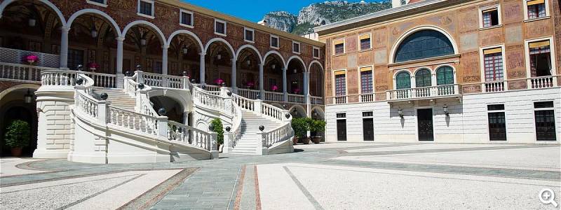 Innenhof © Gaetan Luci / Palais princier
