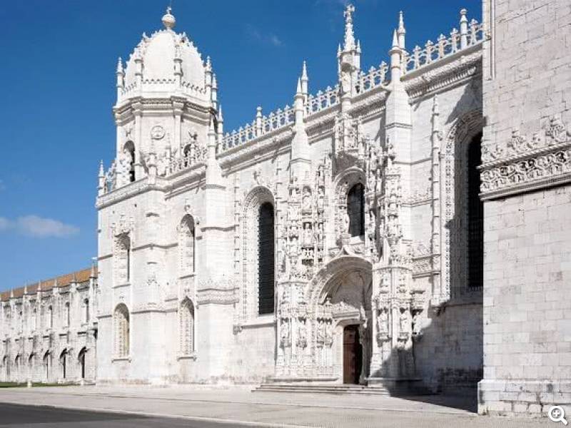 Mosteiro dos Jeronimos aus der Nähe