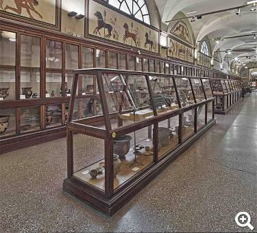 Museumssektion zu den italienischen Ureinwohnern, den Etruskern Foto: Archaeological Museum of Bologna