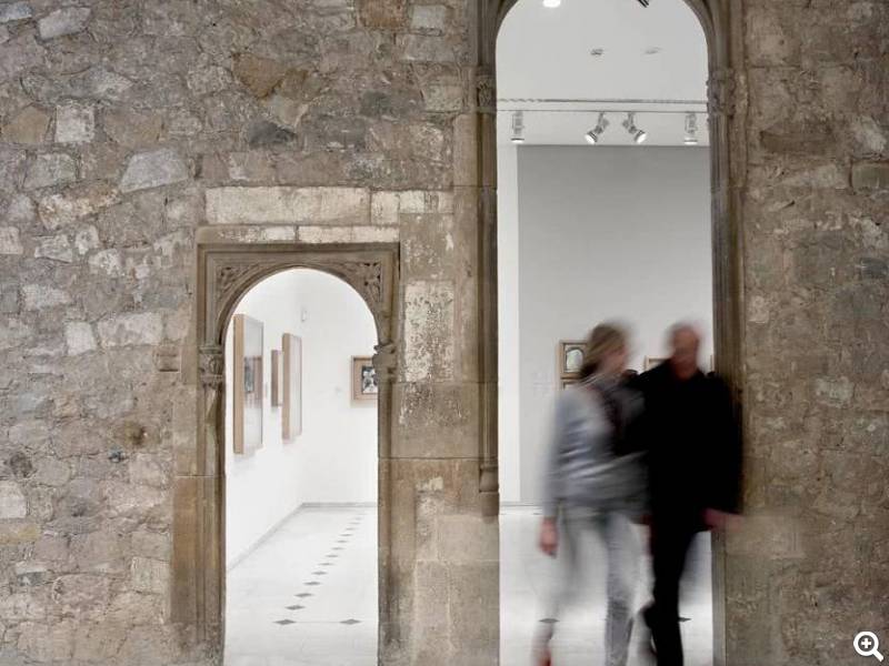 Eingang Museu Picasso, Barcelona. Photograph: Caterina Barjau