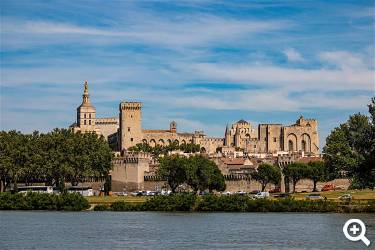 Der Papstpalast in Avignon - Foto: Marcel S. auf Pixabay