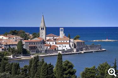 Porec aus der Ferne