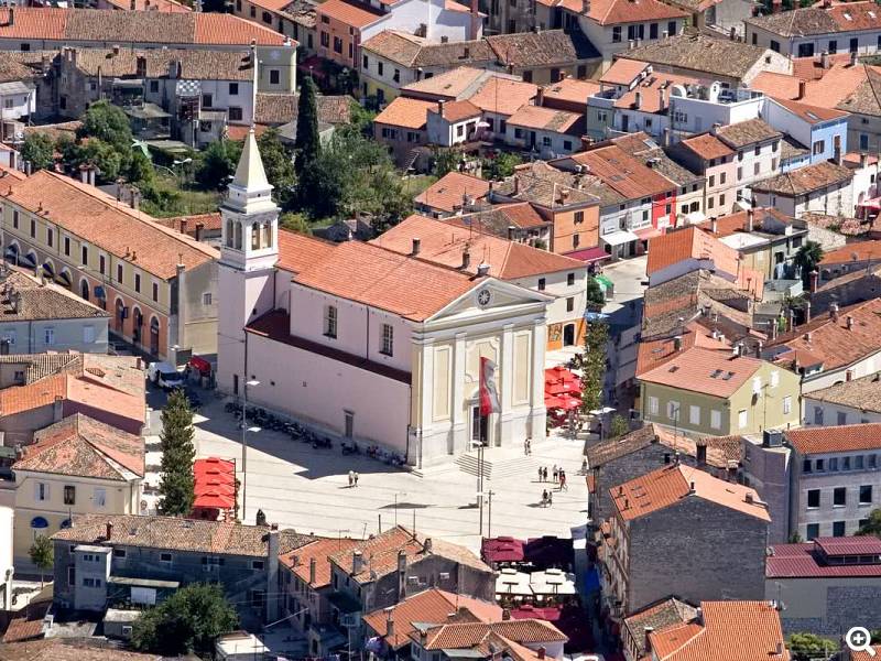 Porec von oben