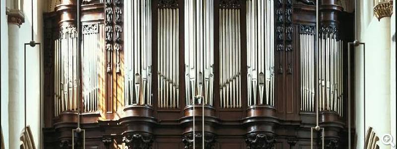 Die Orgel der Kirche - Fotograaf: Vandevorst, Kris