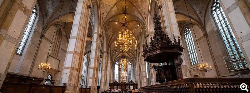 Blick zur Kanzel Foto: Academiehuis