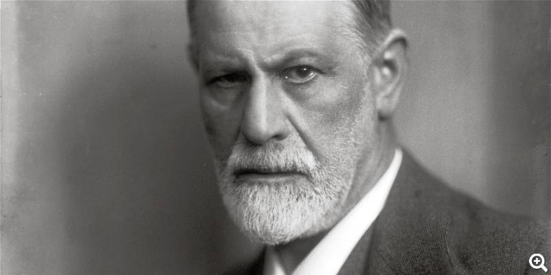 Portrait Sigmund Freuds, 1921 - © Sigmund Freud Copyrights, Foto: Max Halberstadt
