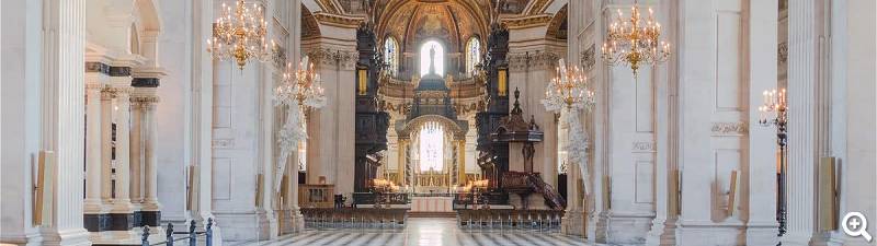 Hauptschiff der Kathedrale © St. Paul