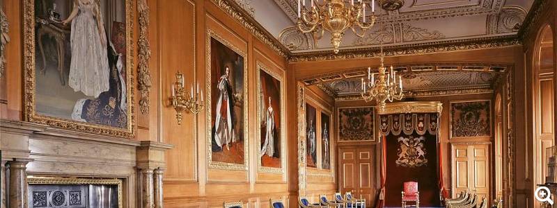 Garter Thronsaal - Credit: Royal Collection Trust , © Her Majesty Queen Elizabeth II 2020