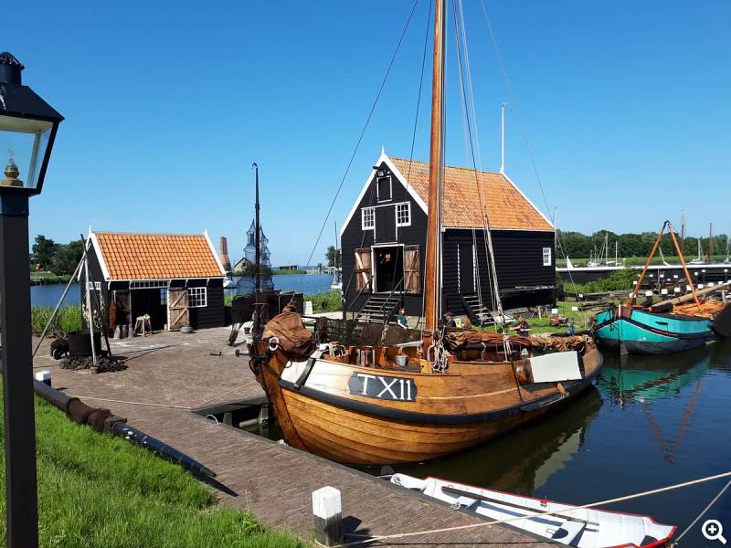 Zuiderzeemuseum kleines Bootshaus Foto ZZM