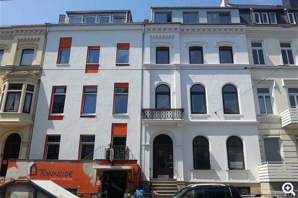 Townside Hostel Außenansicht
