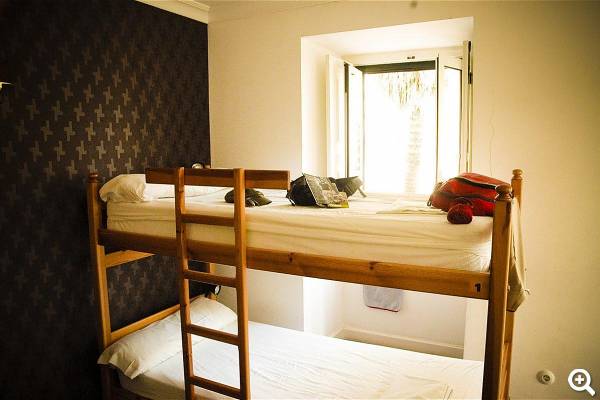 Jugendhotel in Lissabon - Zimmerbeispiel
