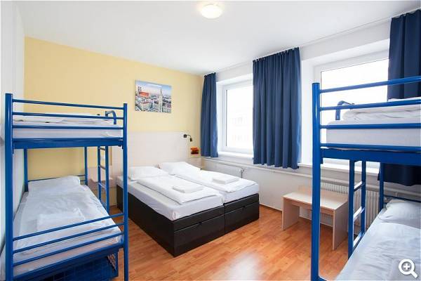 a&o München Laim - Mehrbettzimmer (Beispiel)