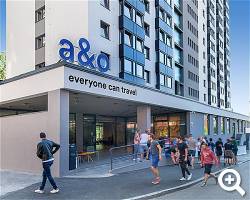 a&o Prag Rhea - Außenansicht