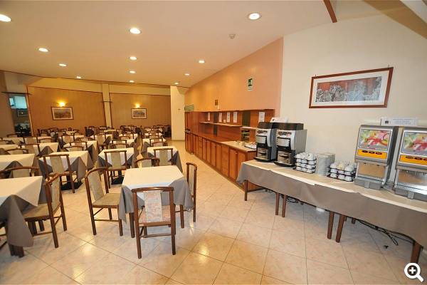 Hotel Giotto Speiseraum