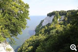 Die Kreidefelsen auf Rügen