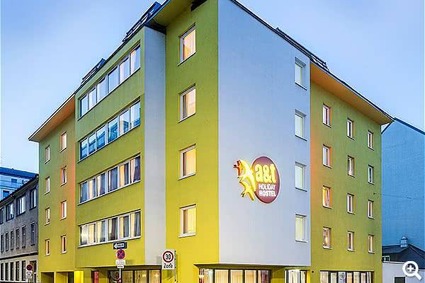 Außenansicht vom A&T Holiday Hostel