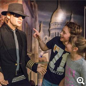 Besucher mit Udo Lindenberg