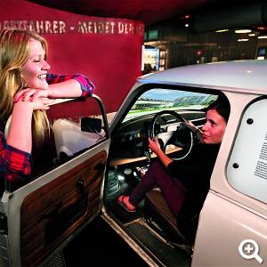 Die weltweit einzigartige Trabant-Fahrsimulation
