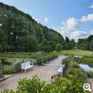 Blick in den Schlossgarten, Lutz Roeßler, Stiftung Schloss Eutin