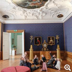 Europazimmer, Martina Denker, Schloss Eutin