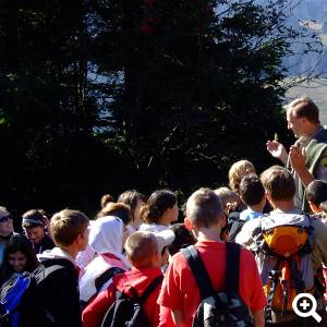 Schulklassen-Führung mit dem Ranger