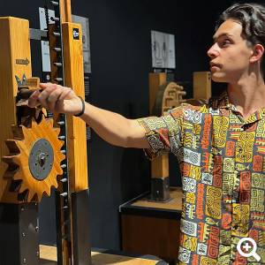 Innenansicht des Leonardo Interactive Museum